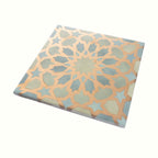 Amira Regal Green and Gold Patterned Porcelain Tile | Tile Club