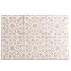 Amira Regal Pink and Gold Patterned Porcelain Tile | Tile Club