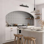 Amira Regal Shadow and Gold Patterned Porcelain Tile | Tile Club