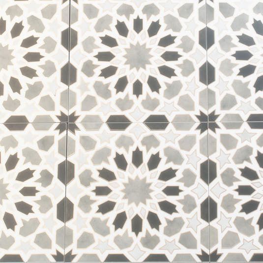 Amira Regal Shadow and Gold Patterned Porcelain Tile | Tile Club