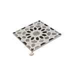 Amira Regal Shadow and Gold Patterned Porcelain Tile | Tile Club