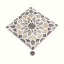 Amira Regal Taupe and Gold Patterned Porcelain Tile | Tile Club