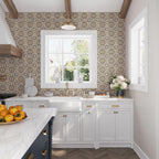 Amira Samarkand Blue Patterned Porcelain Tile | Tile Club