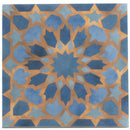 Amira Samarkand Blue Patterned Porcelain Tile | Tile Club