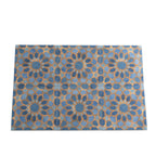 Amira Samarkand Blue Patterned Porcelain Tile | Tile Club