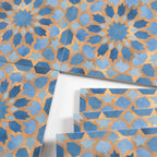 Amira Samarkand Blue Patterned Porcelain Tile | Tile Club
