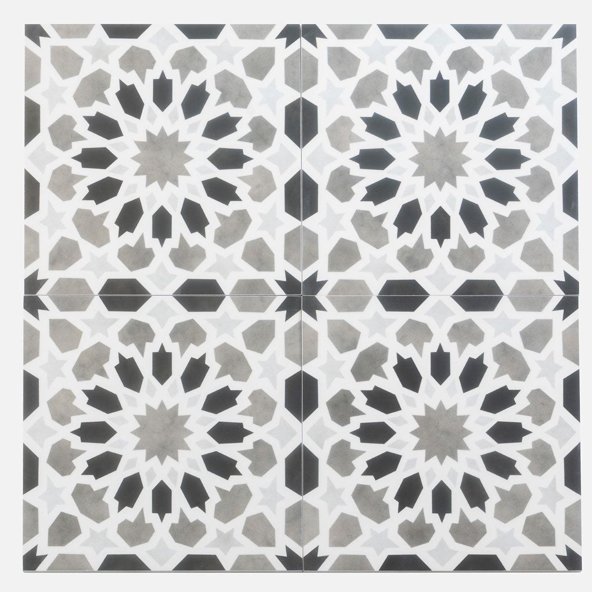 Amira Shadow Patterned Porcelain Tile