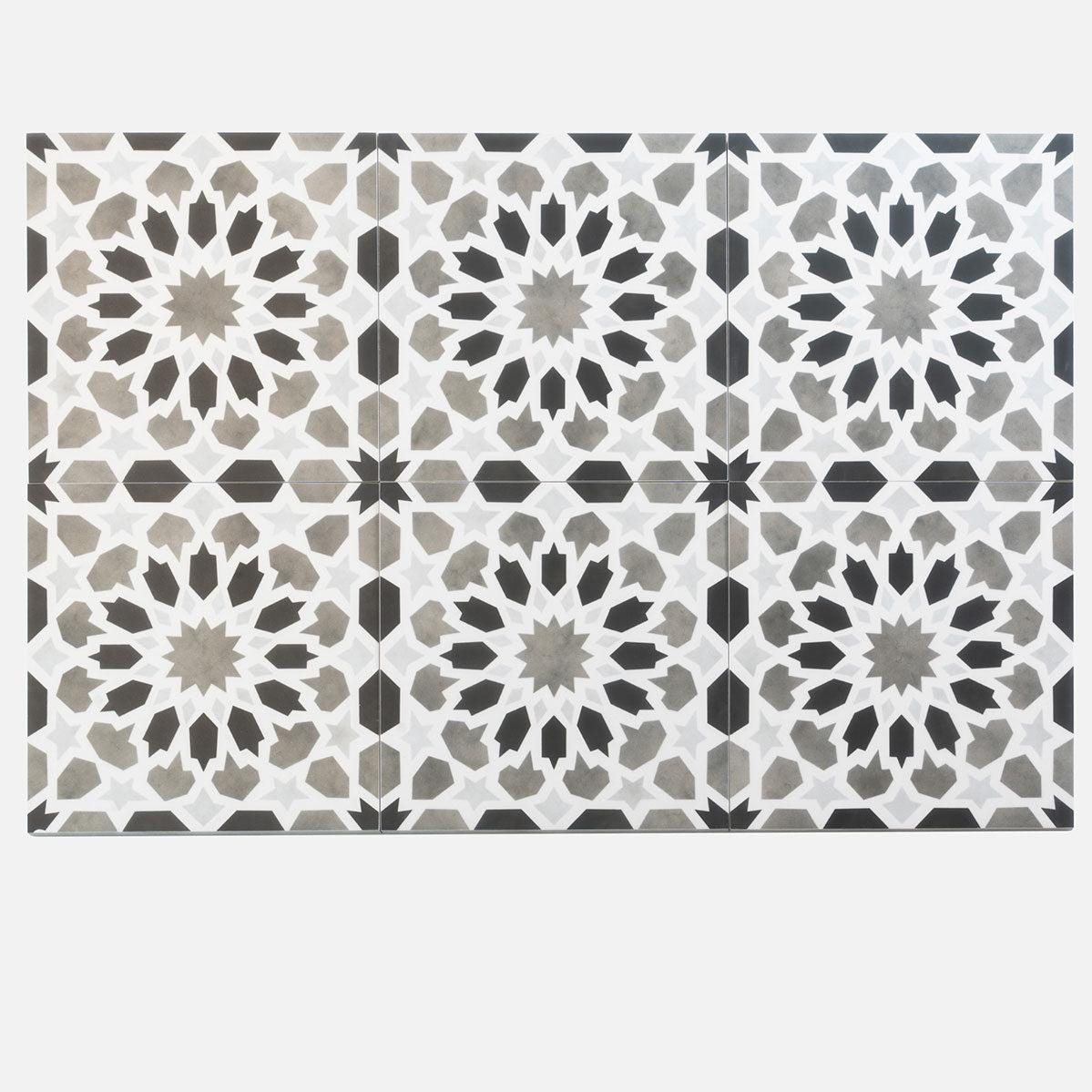 Amira Shadow Patterned Porcelain Tile