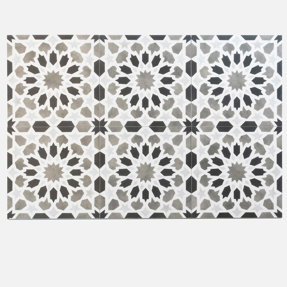 Amira Shadow Patterned Porcelain Tile | Tile Club