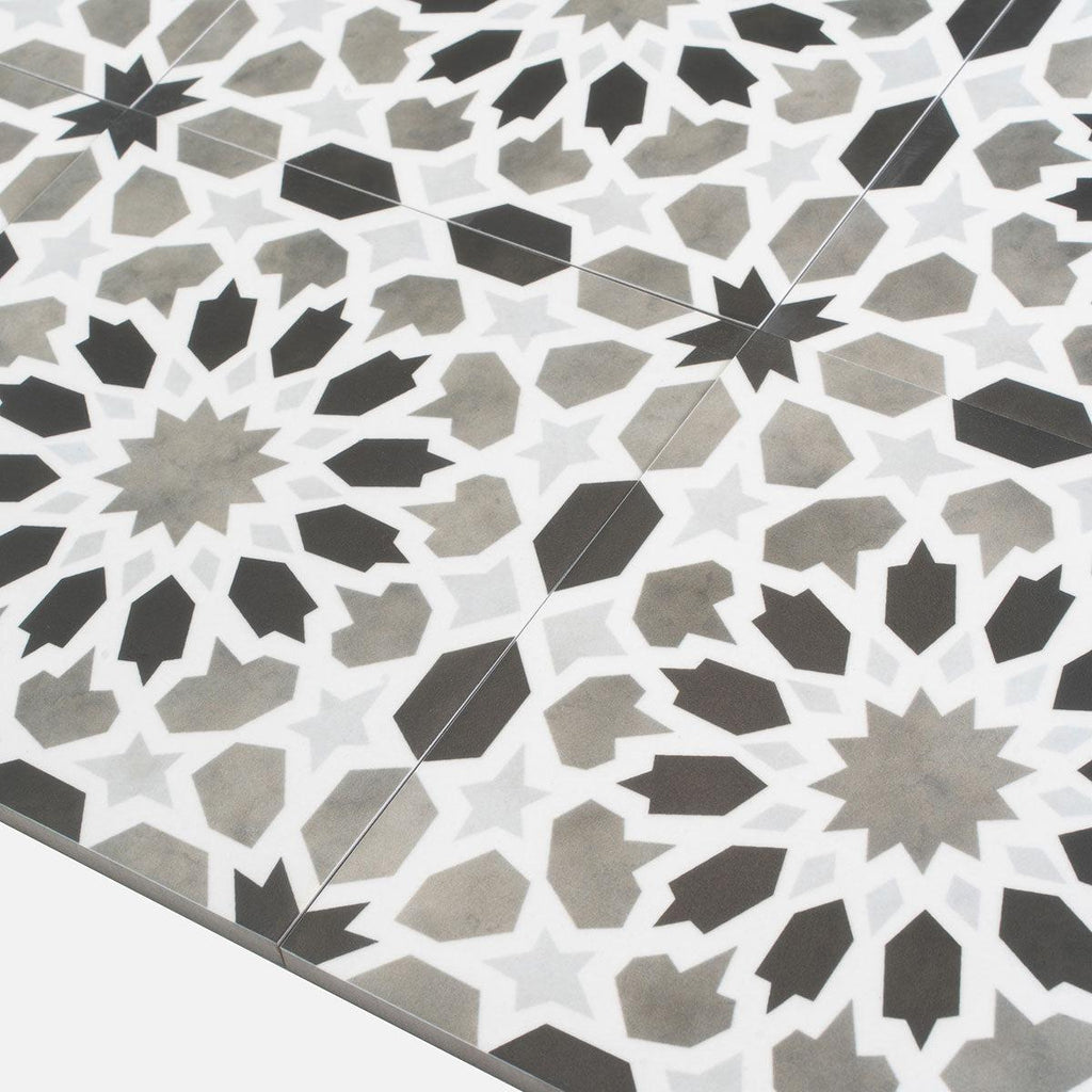 Amira Shadow Patterned Porcelain Tile | Tile Club