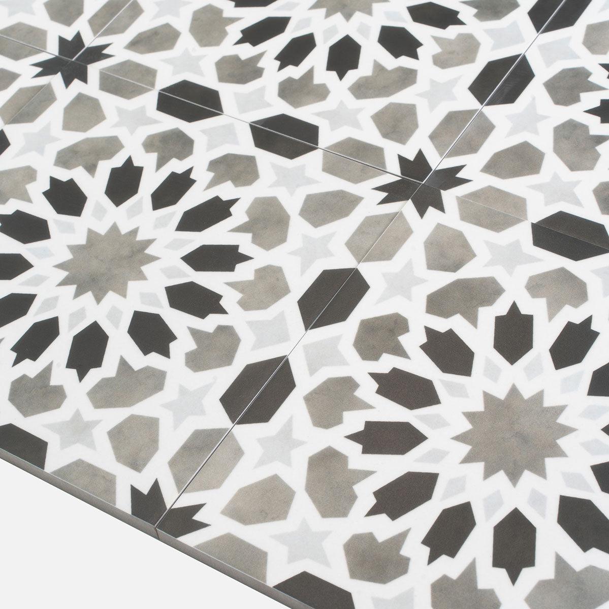 Amira Shadow Patterned Porcelain Tile | Tile Club