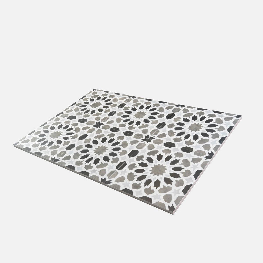 Amira Shadow Patterned Porcelain Tile | Tile Club