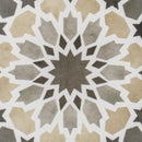 Amira Taupe Patterned Porcelain Tile | Tile Club