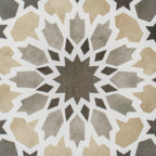 Amira Taupe Patterned Porcelain Tile | Tile Club