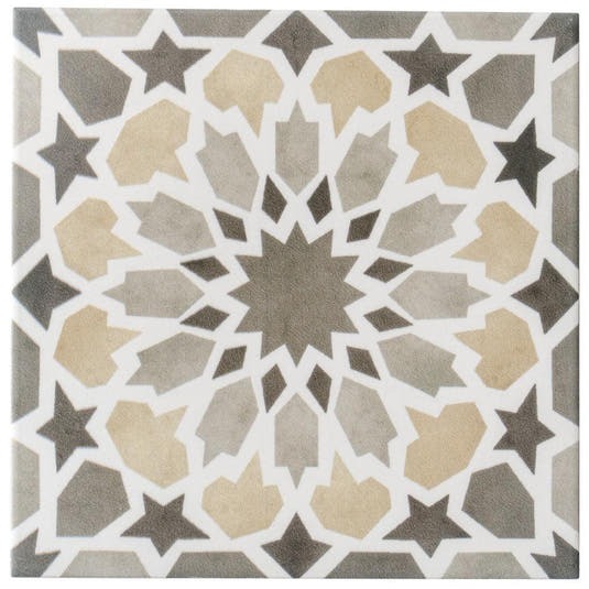 Amira Taupe Decorative Porcelain Tile