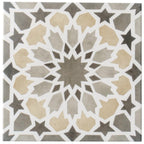 Amira Taupe Decorative Porcelain Tile