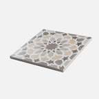 Amira Taupe Patterned Porcelain Tile | Tile Club