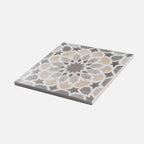 Amira Taupe Patterned Porcelain Tile | Tile Club