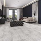 Antique Circles Etched Marble Tile | Tile Club
