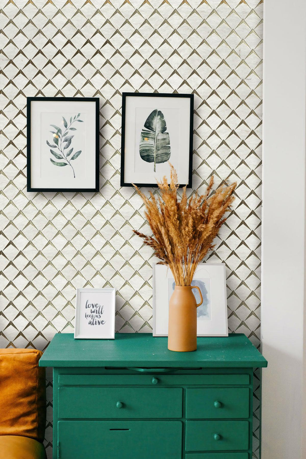 Arrowhead Antique Mirror Glass Marble Mosaic Tile | Tile Club