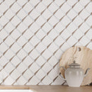 Arrowhead Marble Mosaic Tile backsplash
