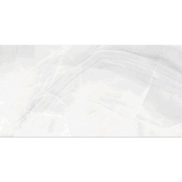 Athena Blanc Natural White Matte Stone Slab 12x24 | Happy Floors