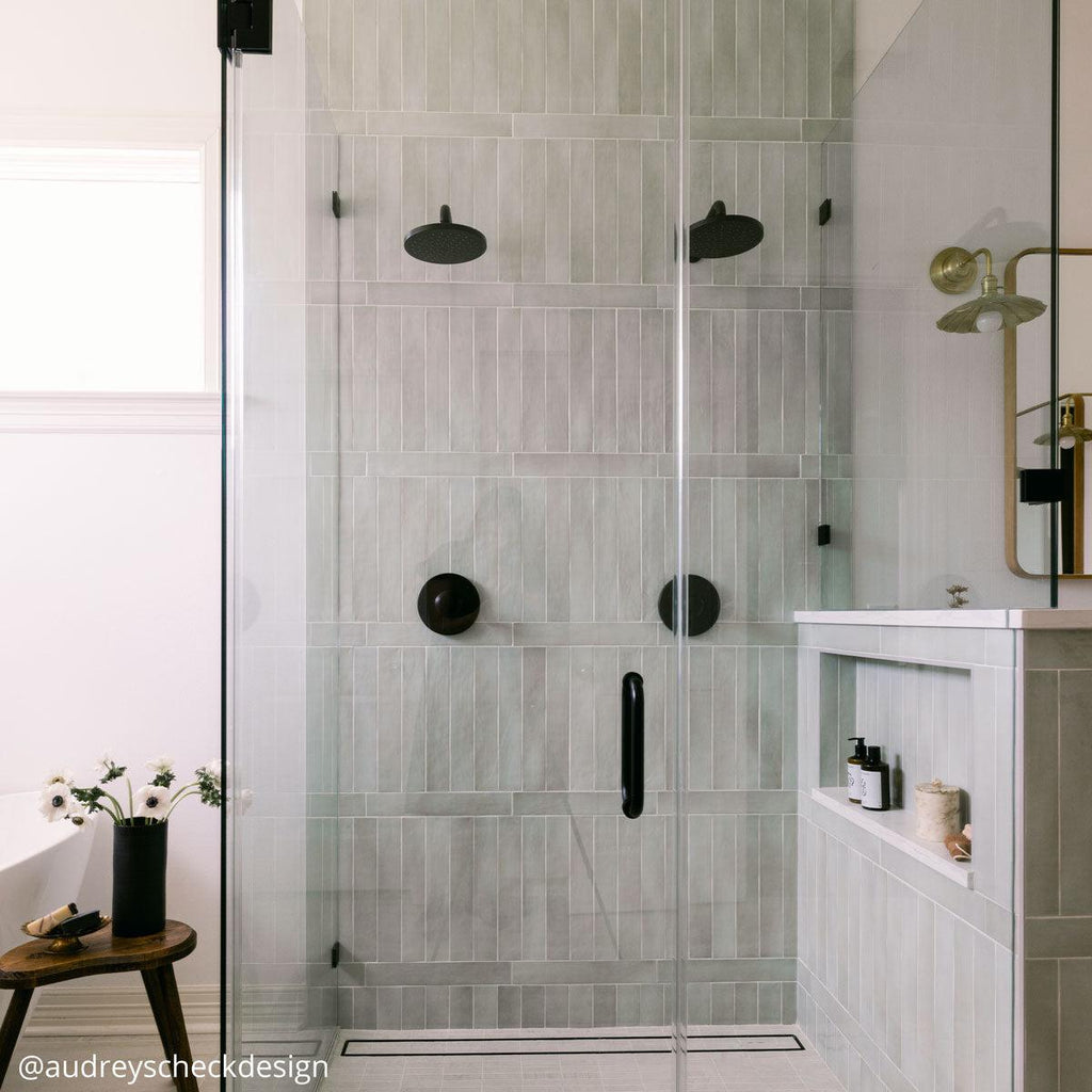 Lake Mint Ceramic Subway Tile 2.6x16 | Tile Club