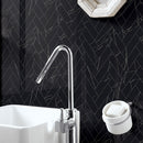 Azra Nero Black Herringbone Porcelain Mosaic Tile