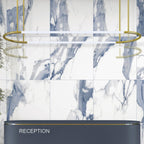 Azra Statuario Blue 24x24 Large Format Porcelain Tile