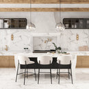 Azra Statuario Smoke 24x24 Large Format Porcelain Tile | Tile Club