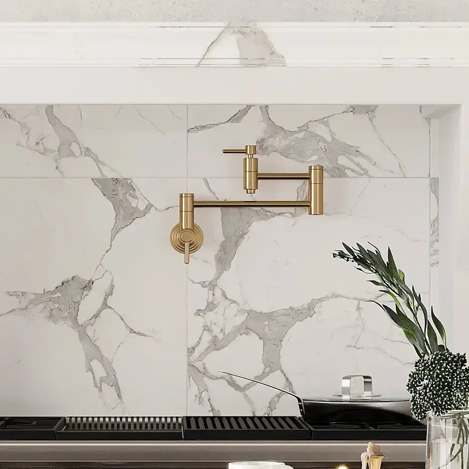 Azra Statuario Smoke 24x24 Large Format Porcelain Tile | Tile Club