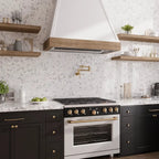 Azra Statuario Smoke Herringbone Porcelain Mosaic Tile | Tile Club