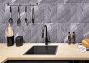 Bardiglio 4X12 Polished Marble Subway Tile | Tile Club