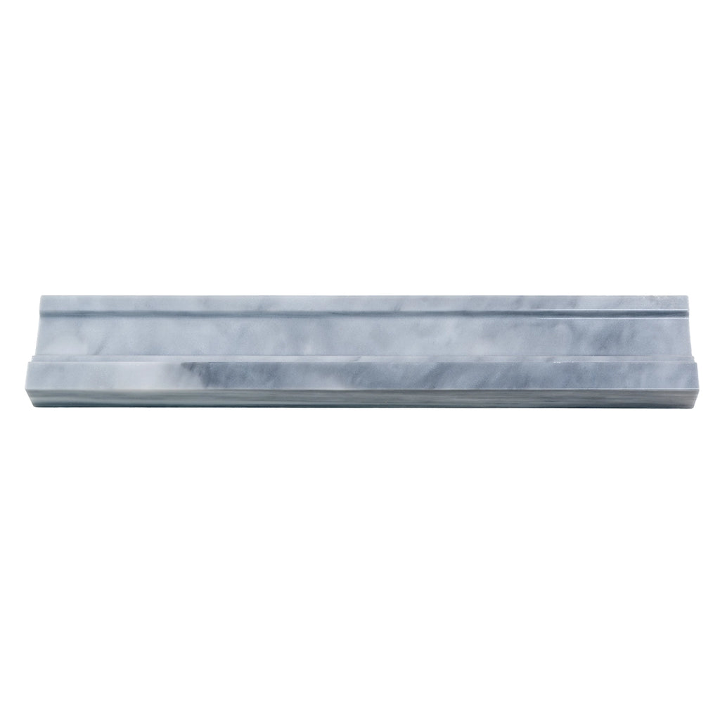 Bardiglio Marble Nova Chair Rail Polished | Tile Club