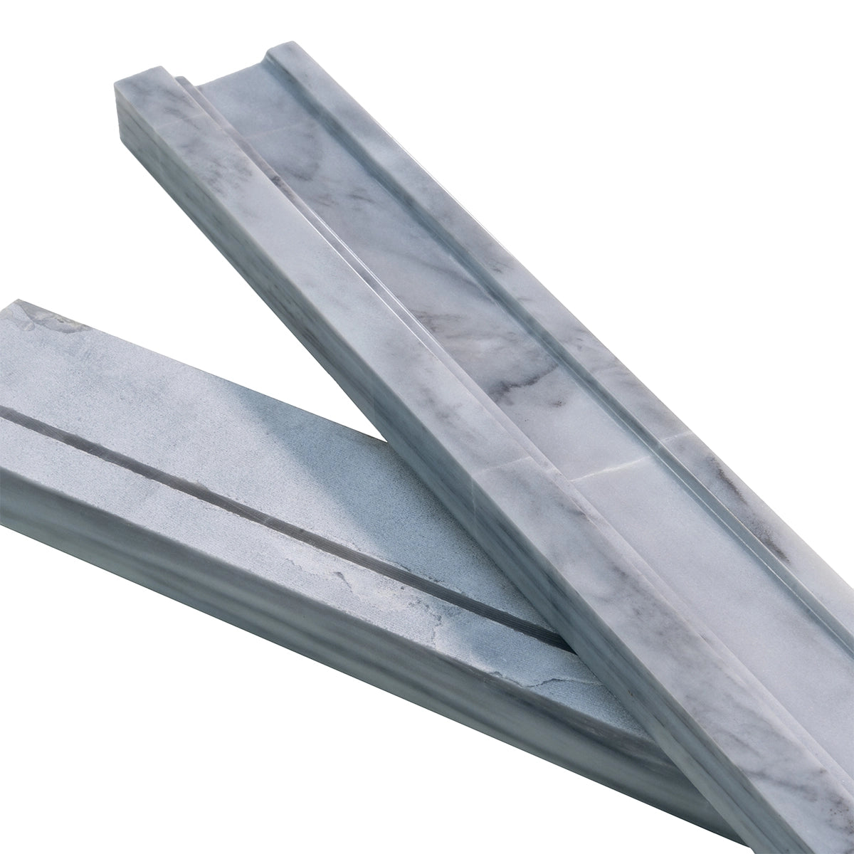 Bardiglio Marble Nova Chair Rail Polished | Tile Club