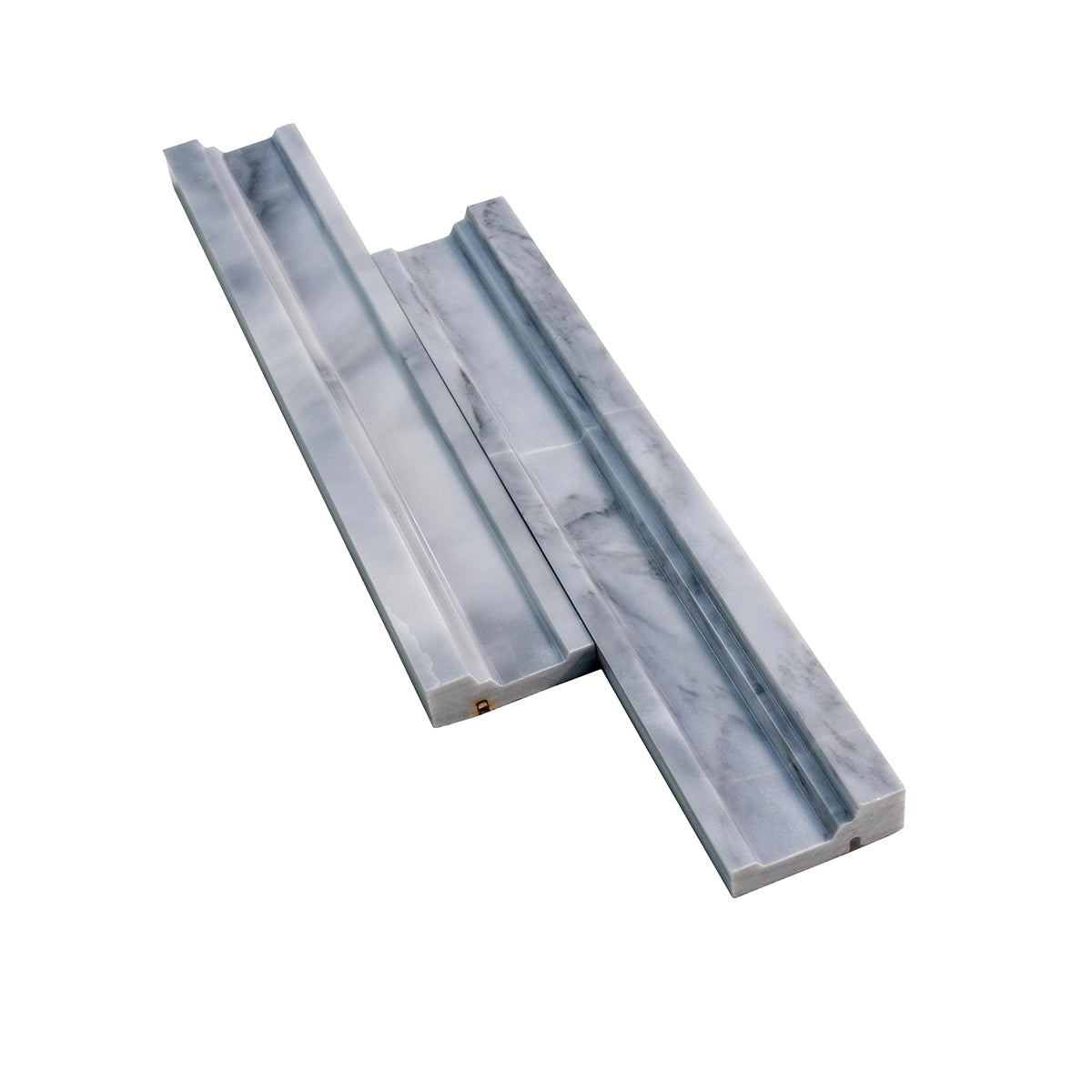 Bardiglio Marble Nova Chair Rail Polished | Tile Club