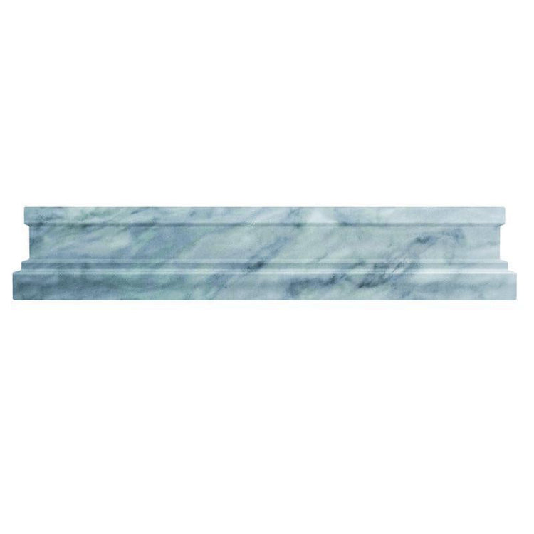 Bardiglio Marble Nova Chair Rail Polished | Tile Club | Position1