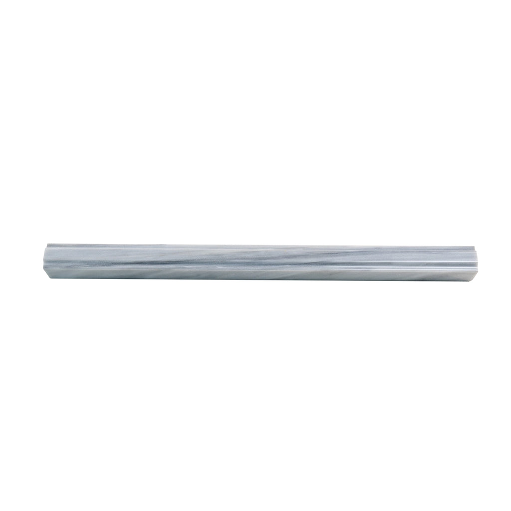 Bardiglio Marble Nova Pencil Liner Polished | Tile Club