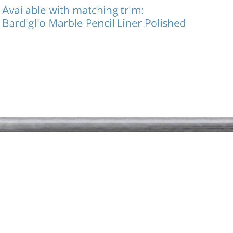 Bardiglio Octagon With Oriental White Dot Marble Mosaic Tile | Tile Club