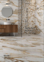 Square Crash Beige 24x24 Matte | Tile Club
