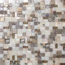 Beige Mini Versailles Glass Mosaic Tile