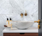 Bianco Carrara 12X12 Polished Marble Tile