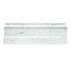 Bianco Carrara Marble Nova Baseboard Polished | Tile Club | Position1