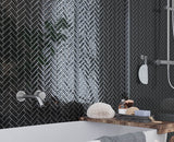 Black Glass Tile
