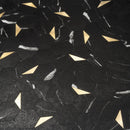 Black and Gold Hexagon Peel and Stick Tile | Tile Club