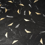 Black and Gold Hexagon Peel and Stick Tile | Tile Club