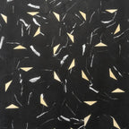 Black and Gold Hexagon Peel and Stick Tile | Tile Club