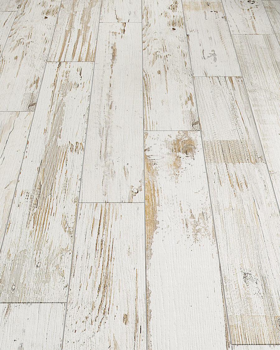 Whitewashed Wood Look Vinyl Planks