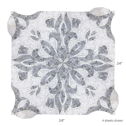 Bloom Micro Mosaic Tile | Tile Club