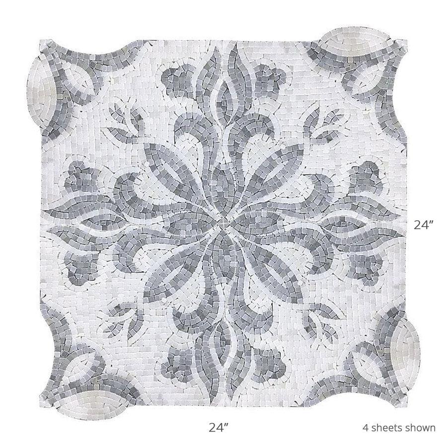 Bloom Micro Mosaic Tile | Tile Club